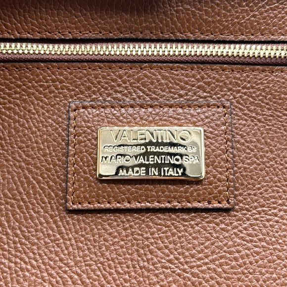2181- Valentino By Mario Valentino Italian Leather Tote Bag NWT - Picture 10 of 12